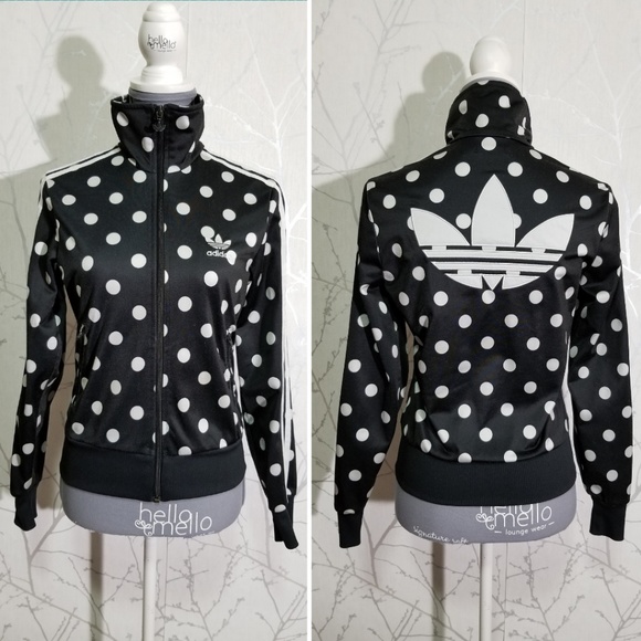 adidas polka dot tracksuit